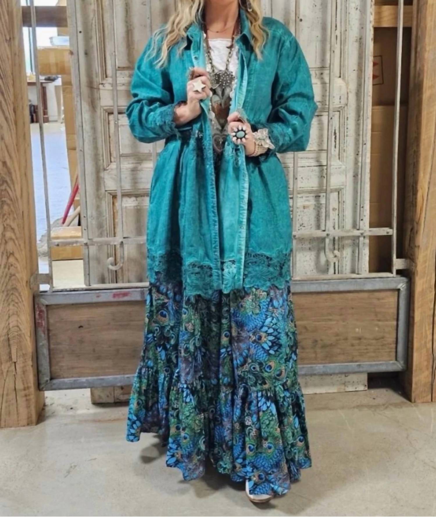 A Rare Bird - Peacock Pants
