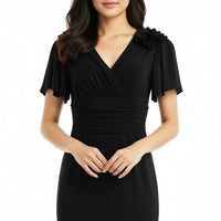 Nue By Shani - Flutter Sleeve Dress