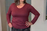 Made In Italy - Ultra Soft Everyday Rib Knit Top