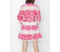 Ina Fashion - Positano Crochet Lace Mini Dress