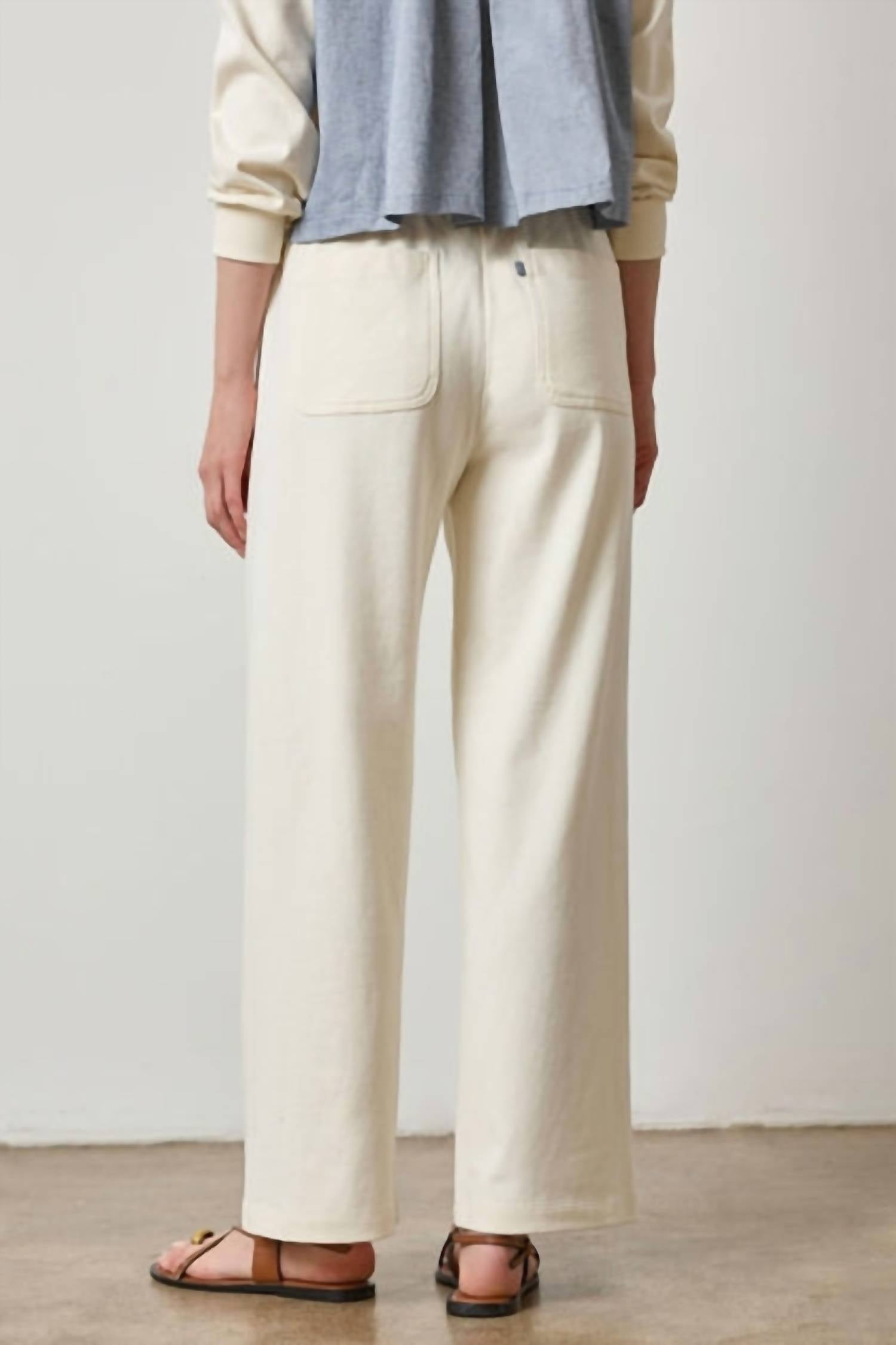 Lilla P - Drawcord Wide Leg Pant