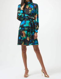 Joseph Ribkoff - Satin Abstract Dress