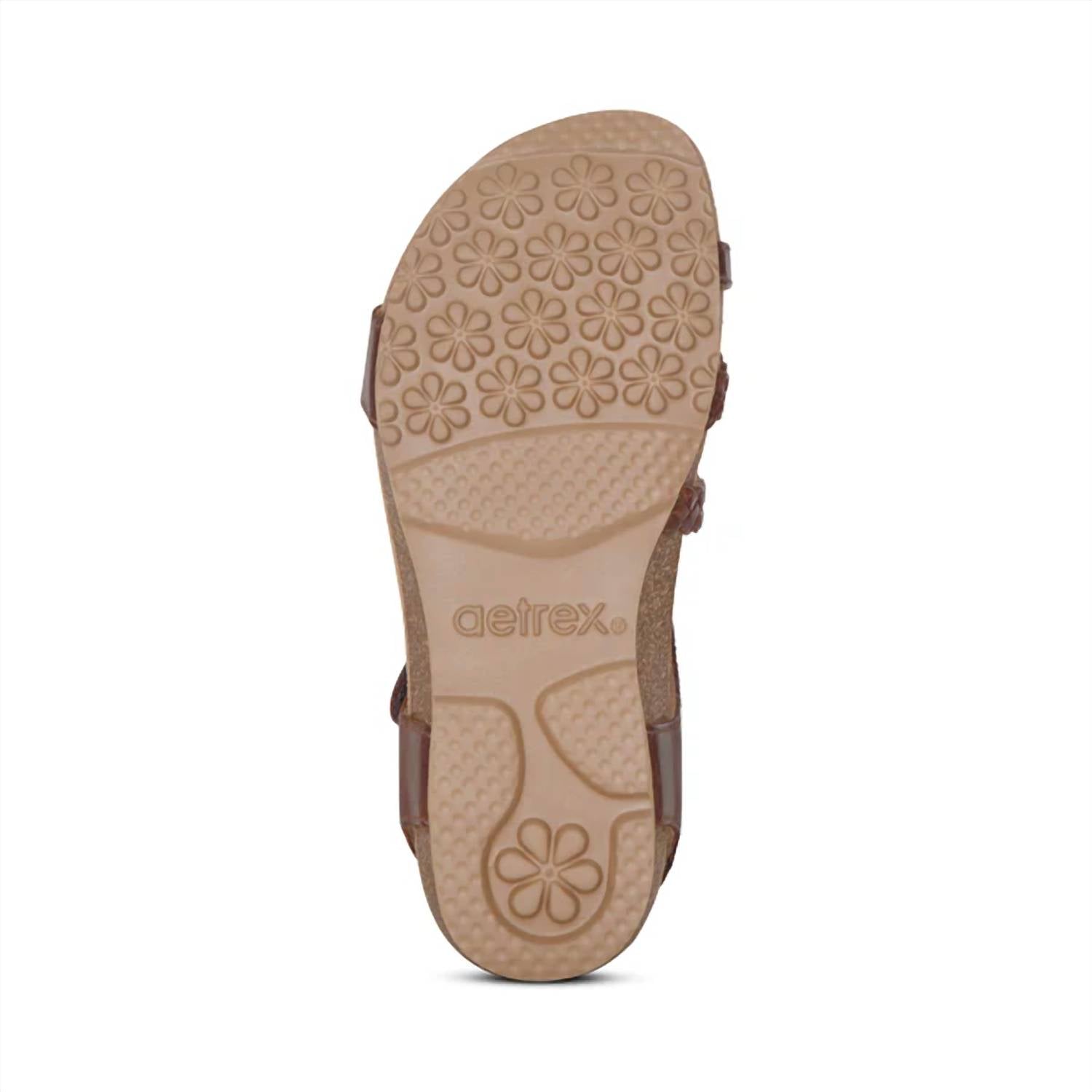 Aetrex - Women's Jillian Braided Quarter Strap Sandal
