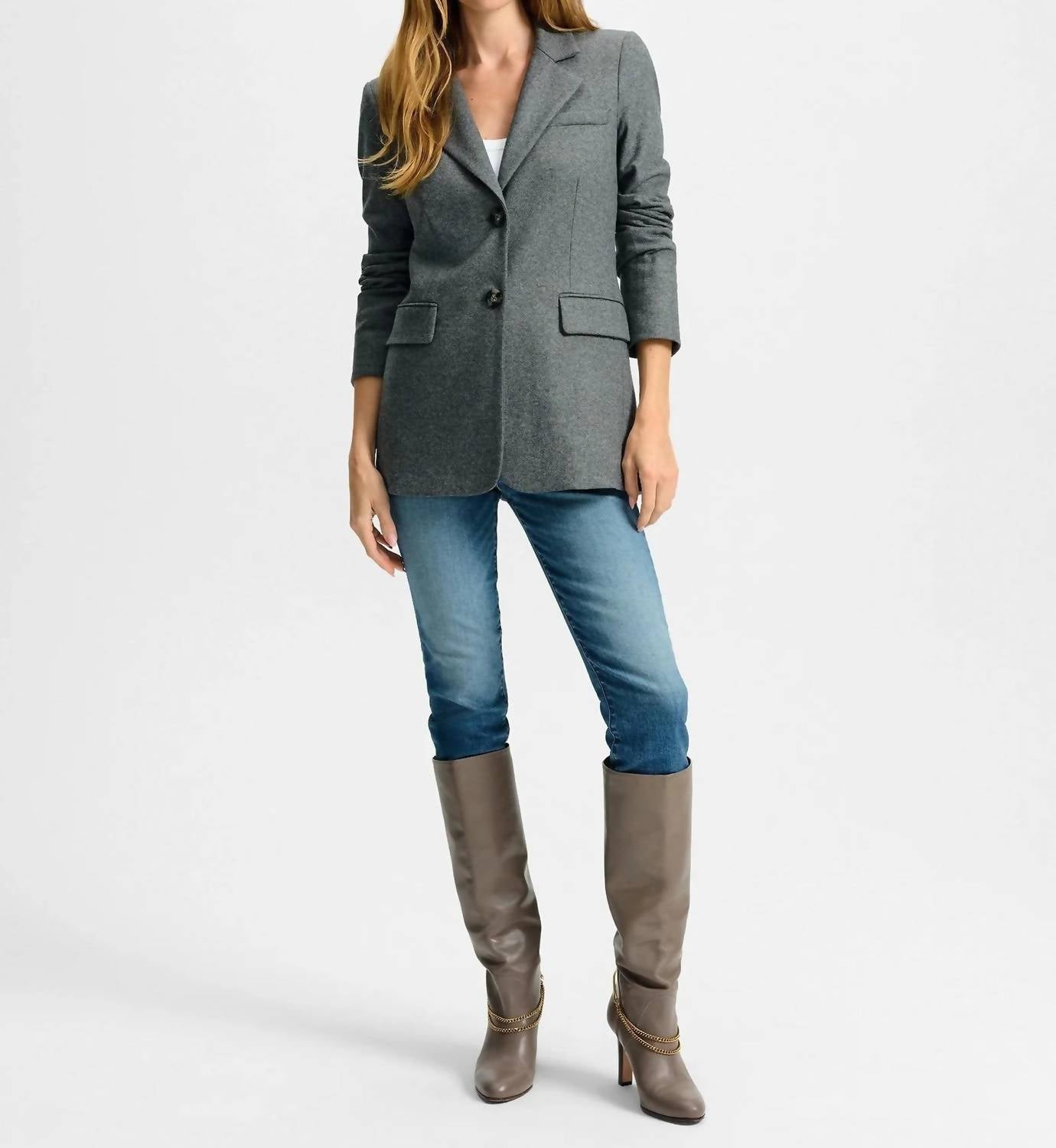 Veronica Beard - Ryanne Wool Jersey Jacket