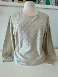 Nic + Zoe - Women's Bobble Pullover Sweater