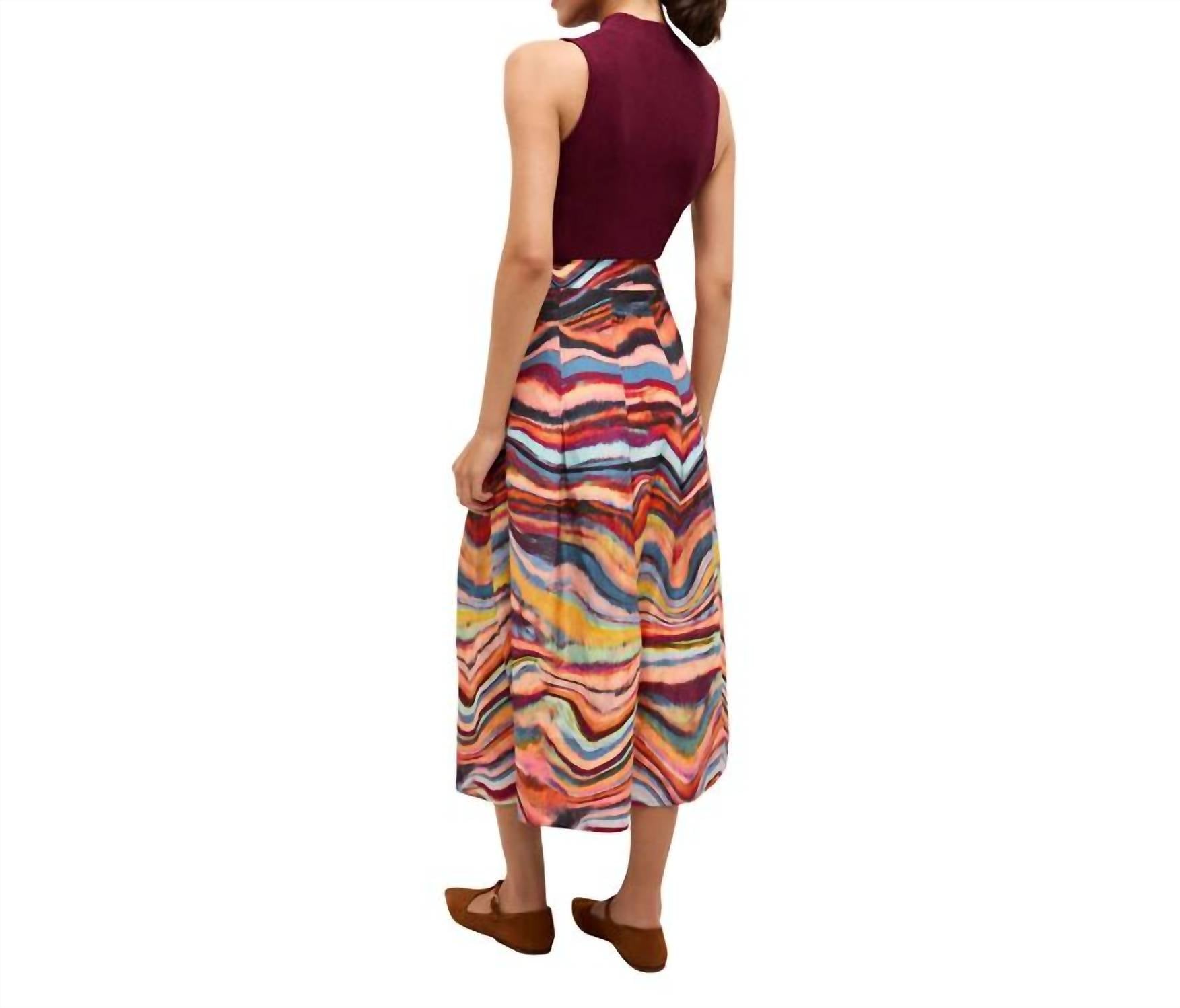 Marie Oliver - Faith Printed Midi Skirt