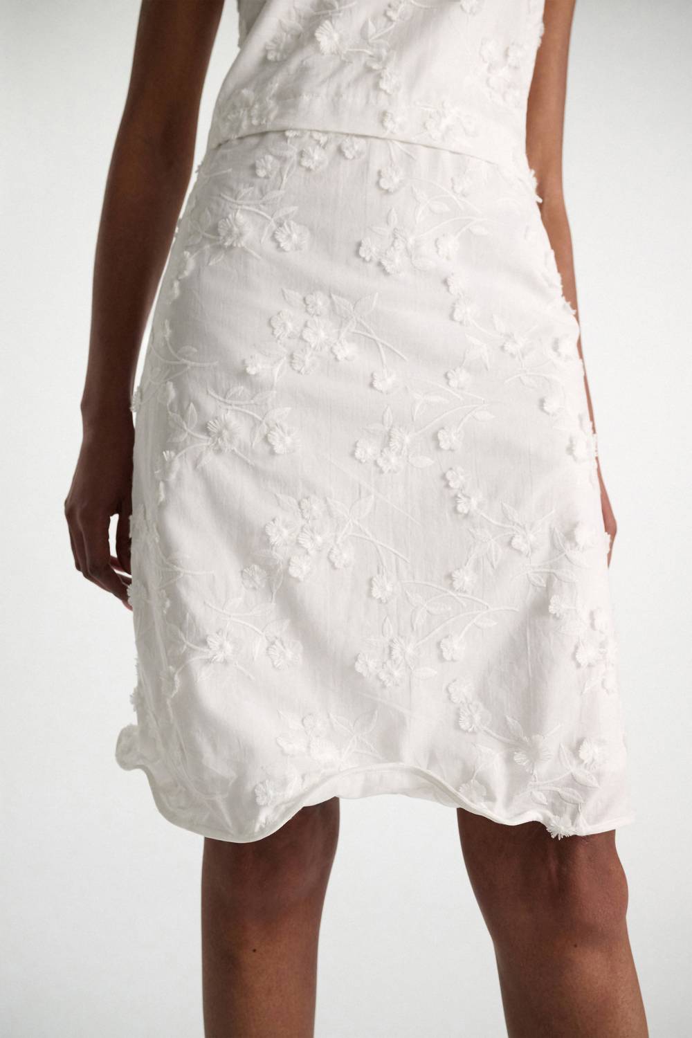 DOROTHEE SCHUMACHER Light Volumes Dress in white - women's dress - view 4