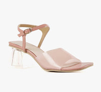 All Black - Women Ms Glamour acrylic heel