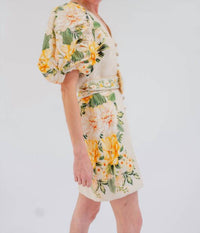 Farm Rio - Puffy Sleeve Mini Dress