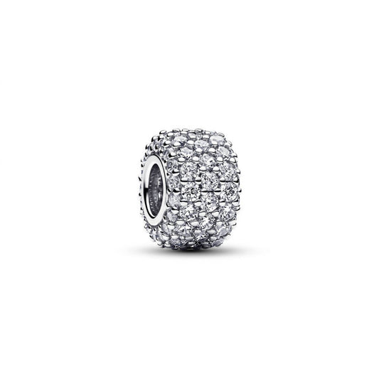 Pandora - Women's Sparkling Pavé Triple-row Charm