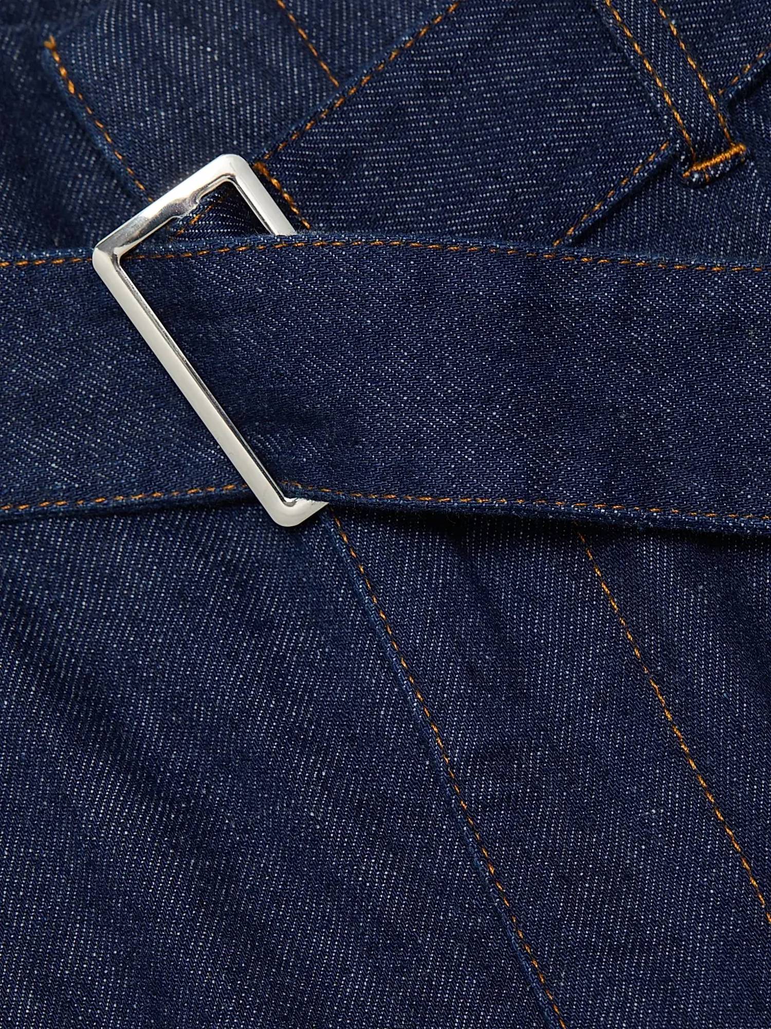 Frame - Paper Bag Denim Trousers
