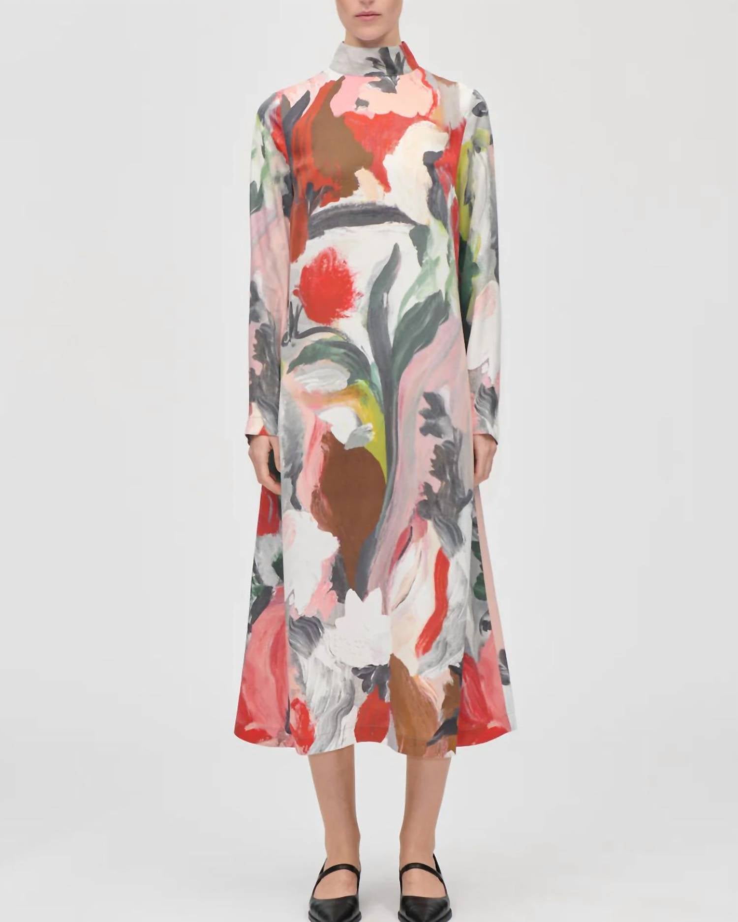 Stine Goya - Long Sleeve Midi Dress