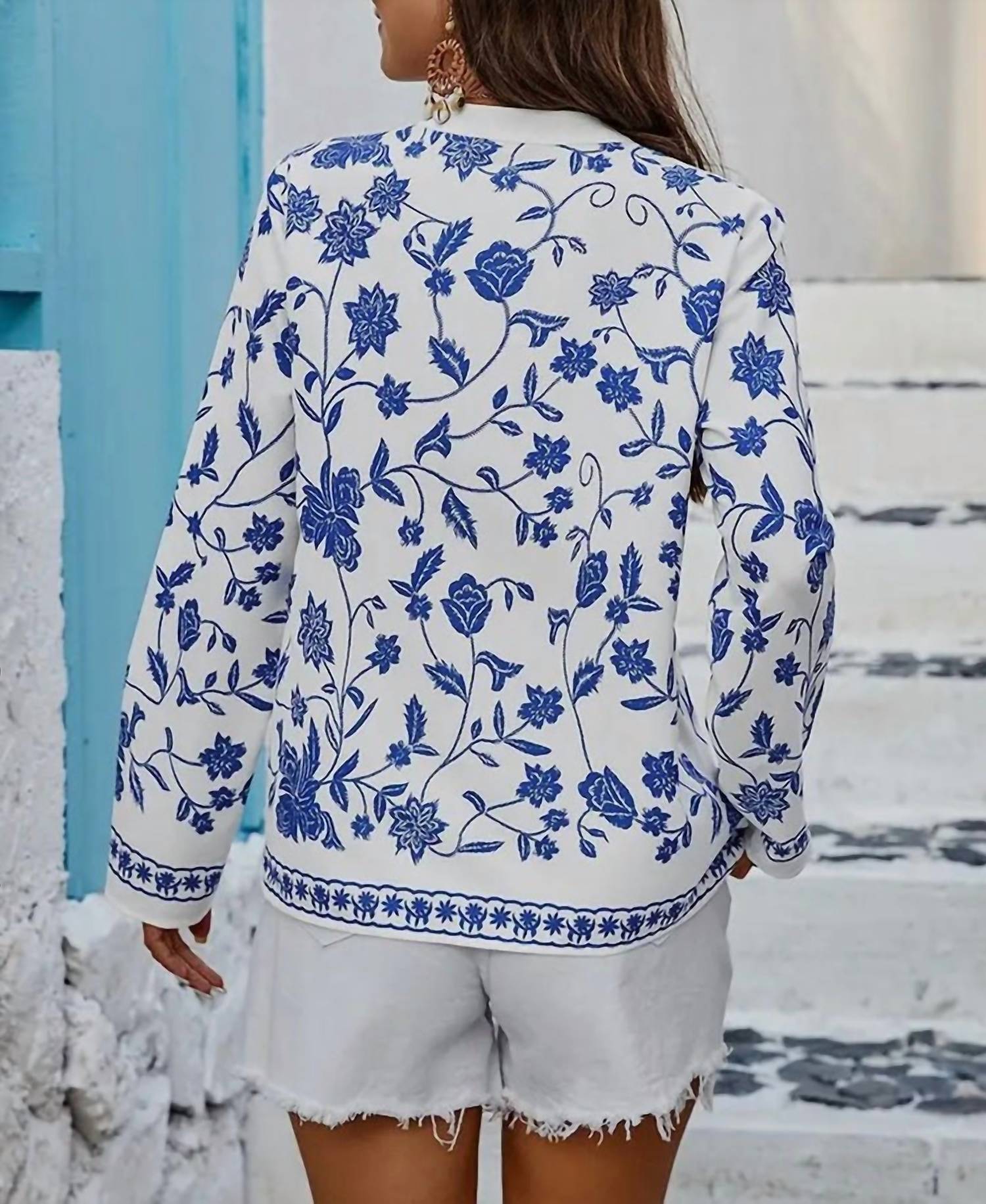 Elings - Gwen Floral Print Blouse