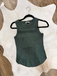 Another Love - Cora Fitted Rib Tank Top