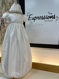 L'Pety Canar - Girl's Lace & Beaded Dress