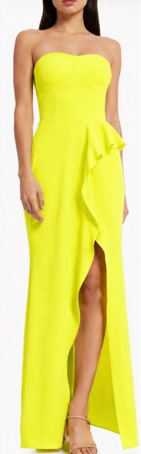 Dress The Population - Kai Strapless Evening Gown