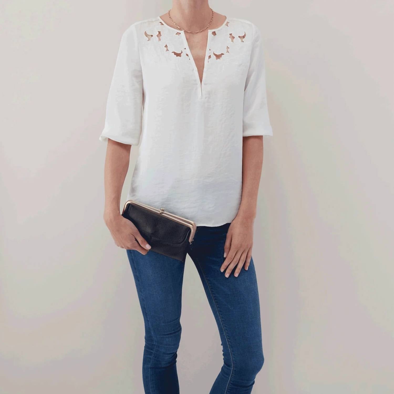 Hobo - Women's Lauren Velvet Pebbled Hide