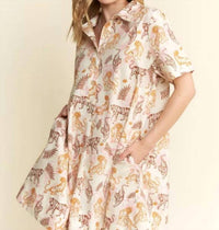 Jade By Jane - Tiger Print Dress