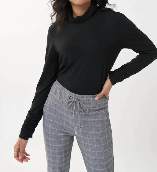 Joseph Ribkoff - Fitted Mock Neck Top