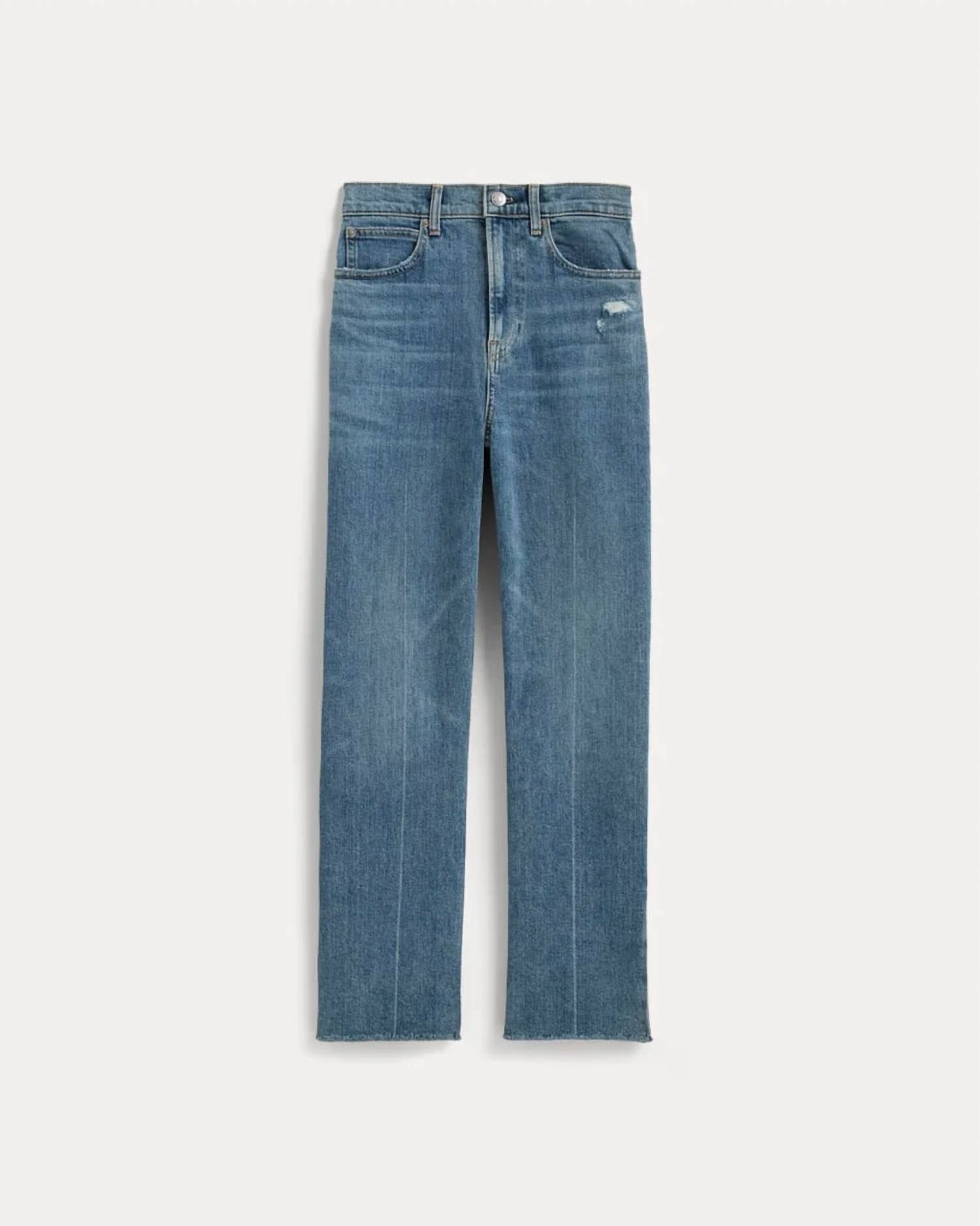 Everlane - Way High Rise Straight Leg Jean - Long