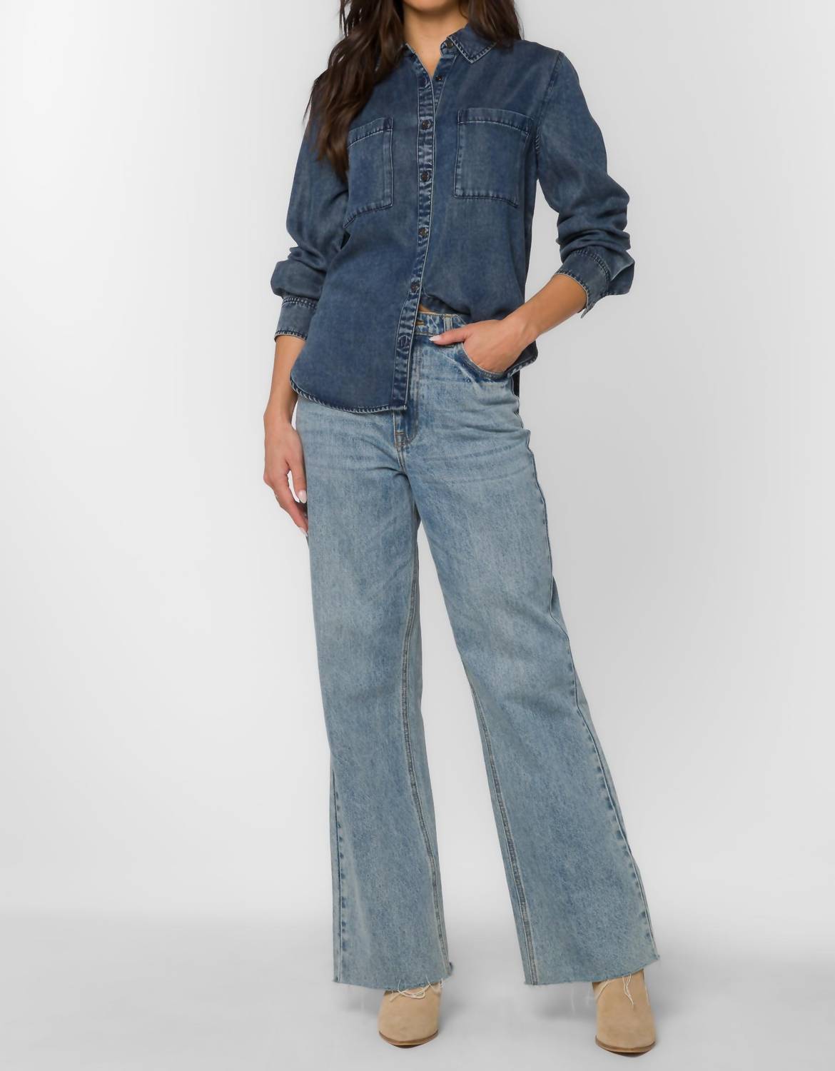 Velvet Heart - James Long Sleeve Button-up Shirt