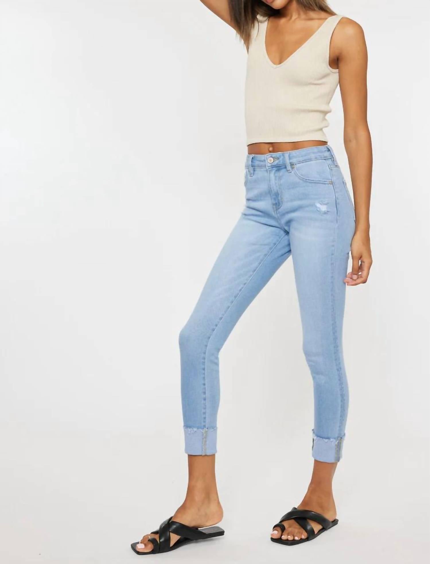 Kancan - Remy High Rise Ankle Skinny Jeans