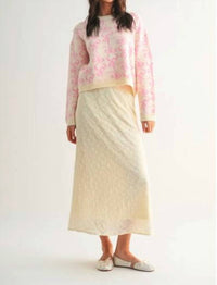 Wishlist - Lace Reverie Midi Skirt
