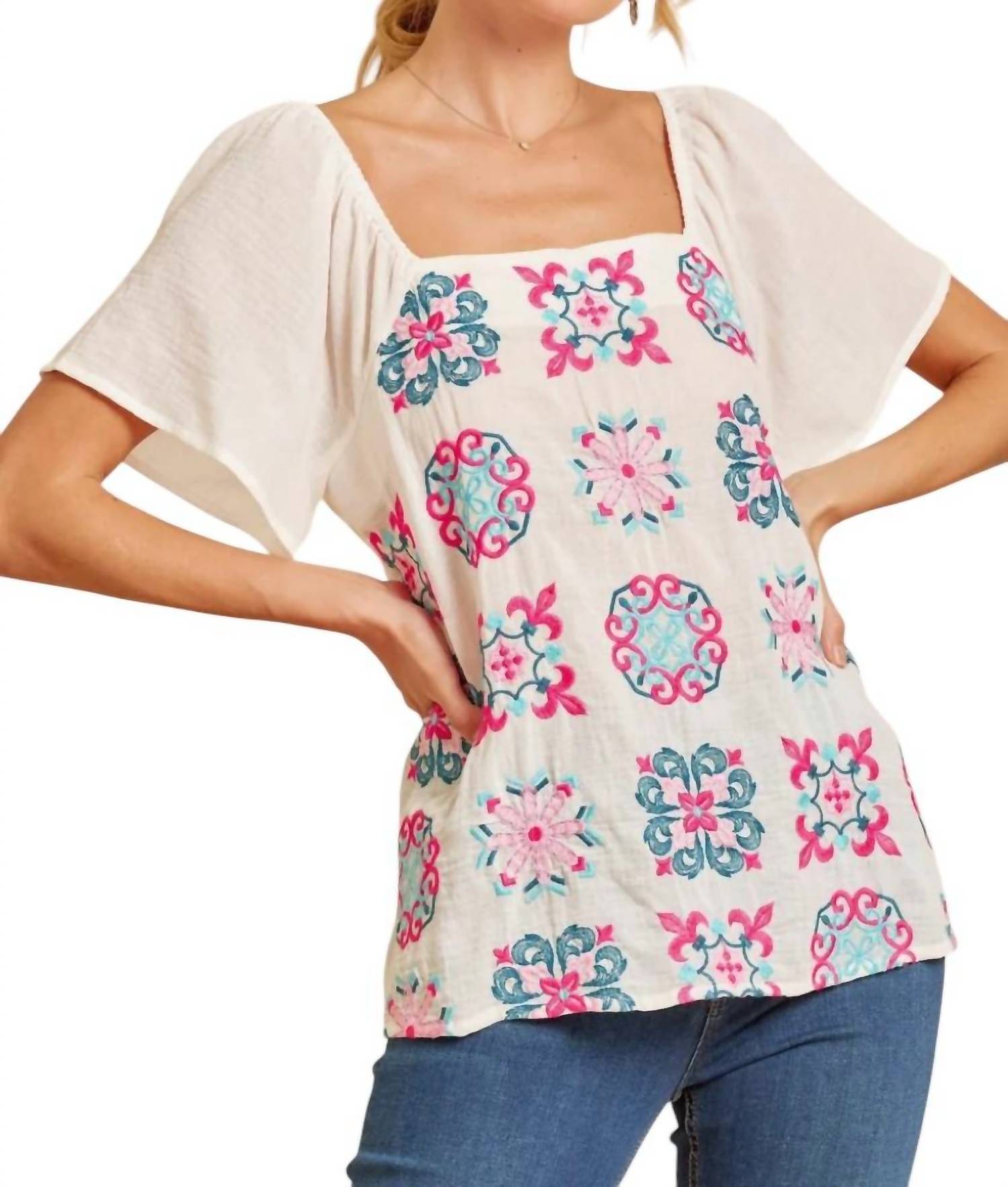 Andree By Unit - Can We Try Again Blouse