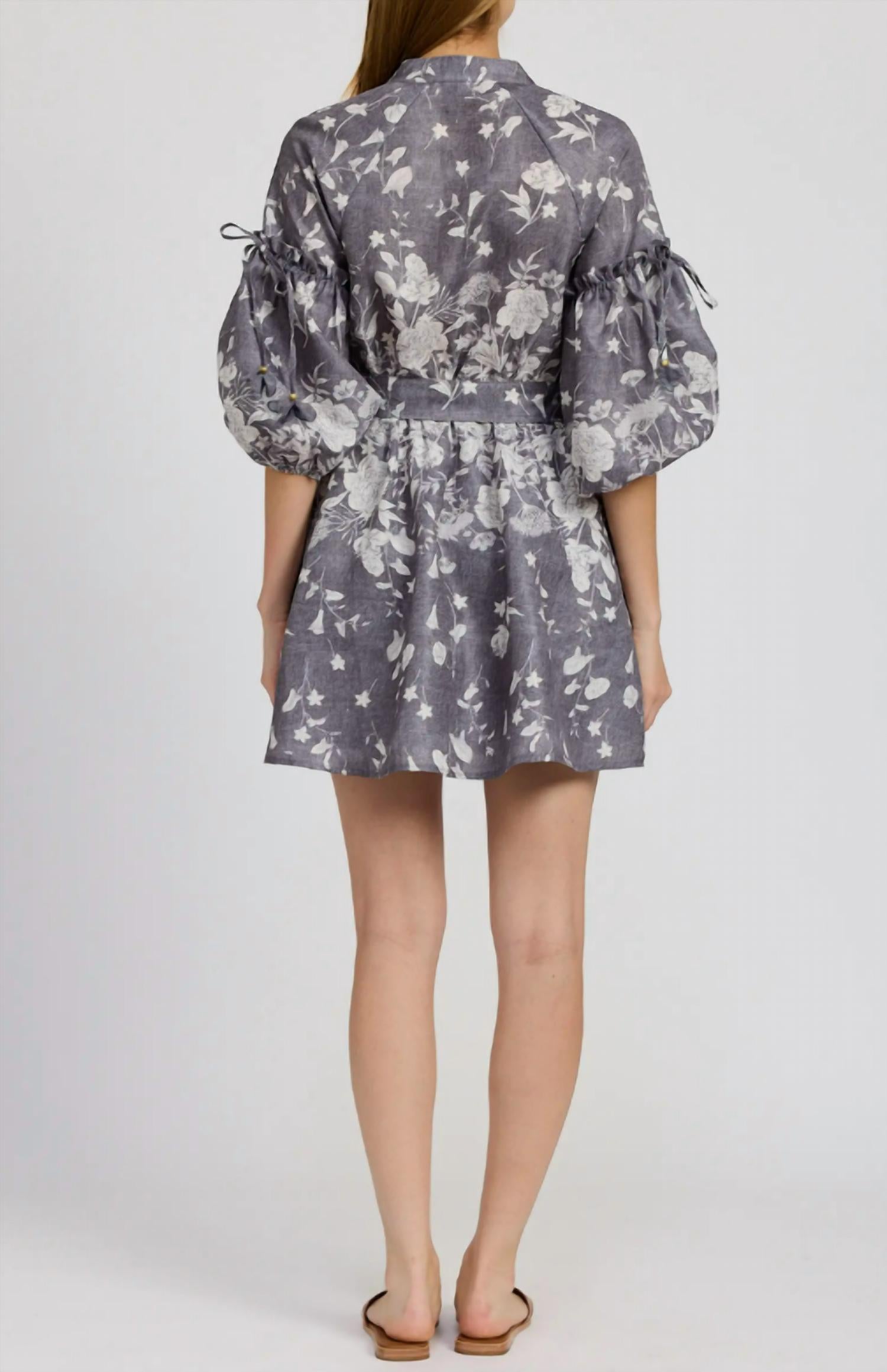En Saison - Sydney Floral Print Mini Dress