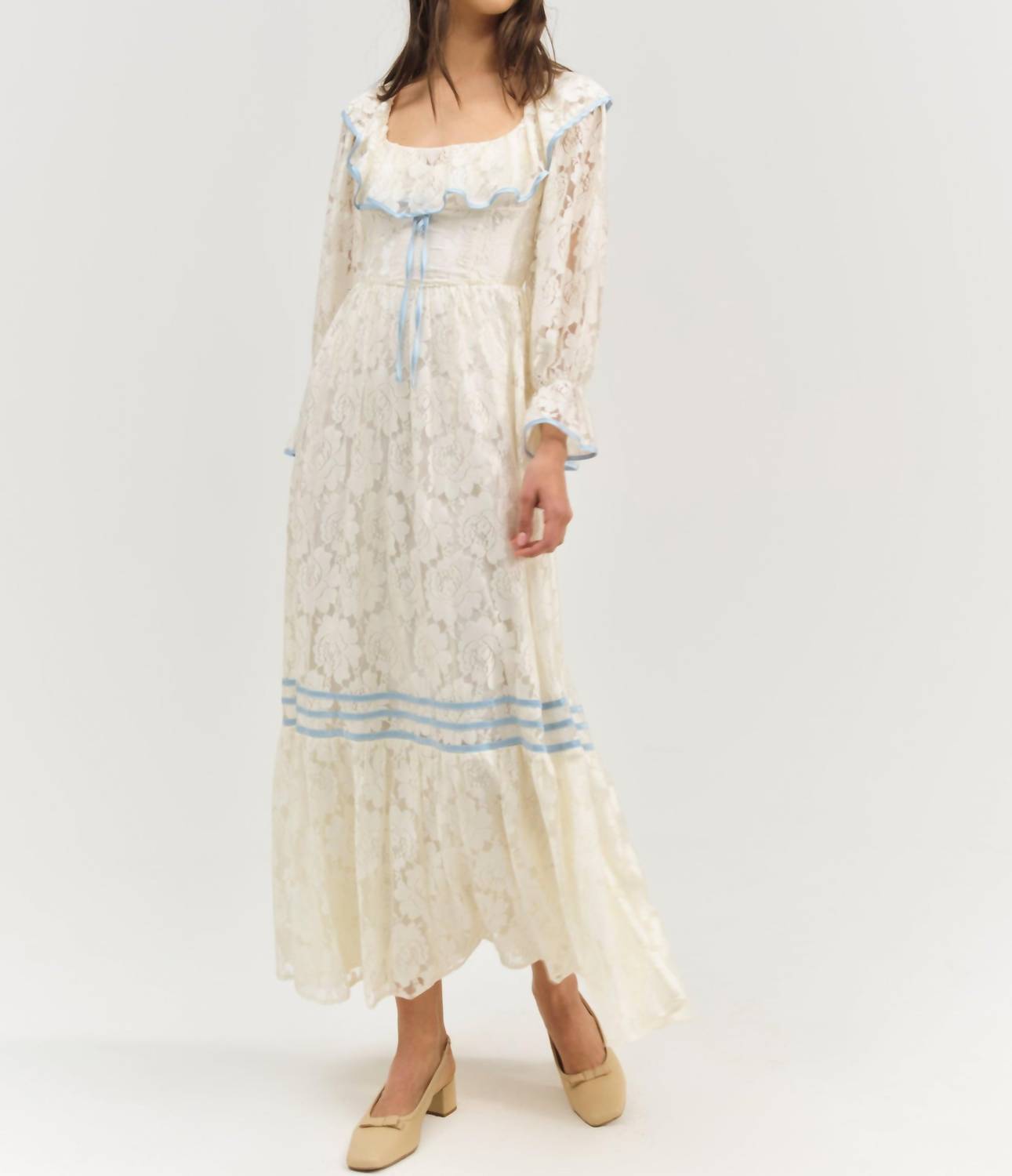 For Love & Lemons - Women's Severine Maxi Dress