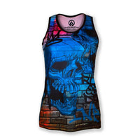 Inknburn - Women's Run Or Die Graffiti Singlet