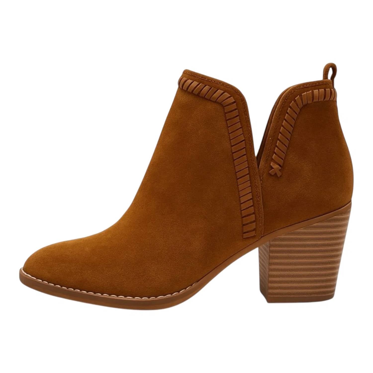 Dolce Vita - Women's Jace Dune Suede Zipper Ankle Bootie