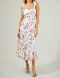 Sugarlips - Villa Garden Eyelet Midi Dress