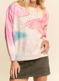 Davi & Dani - Watercolor Whisper Sweater