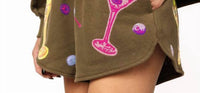 Queen Of Sparkles - Dirty Martini Short
