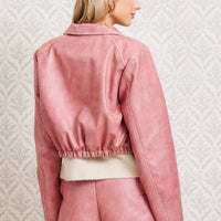 Illa Illa - Marcy Faux Leather Jacket