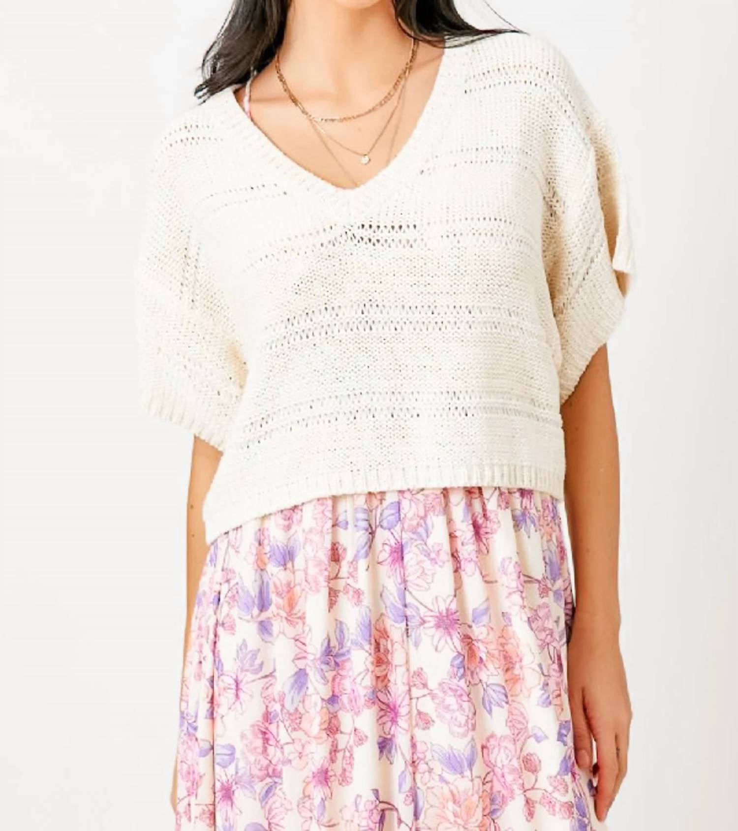 Mystree - Melange Relaxed Sweater