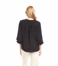 Karen Kane - Liora Layered Sleeve Asymmetric Top