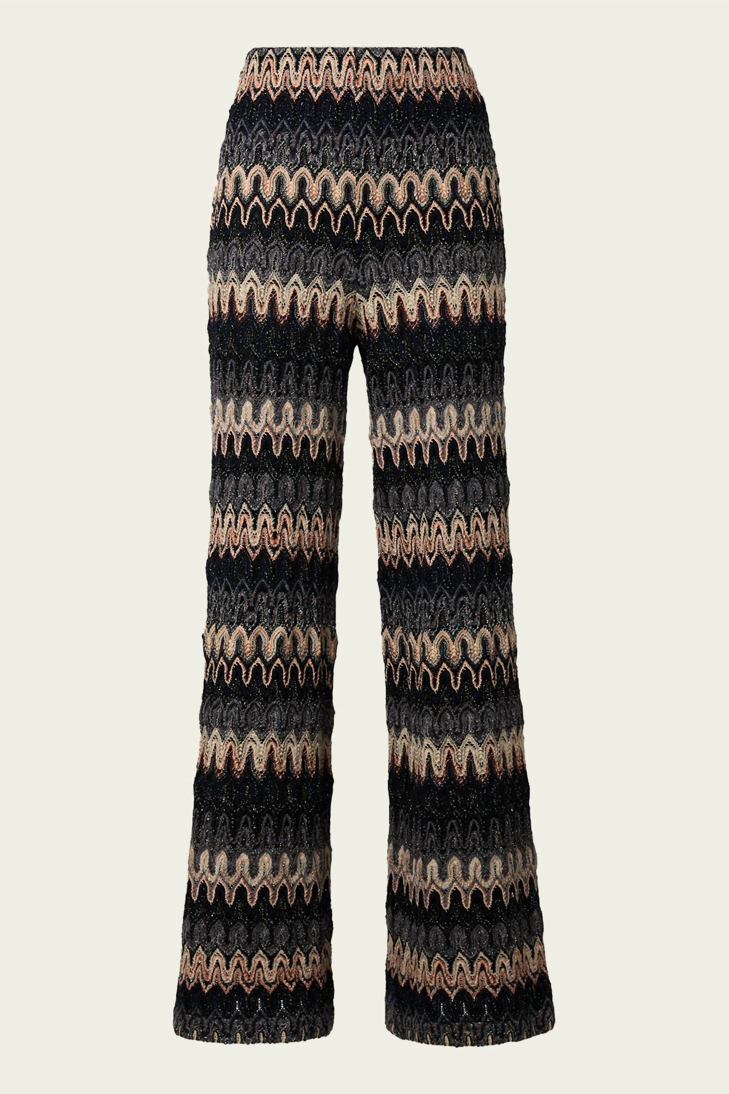 Missoni - Zig-zag Woven Flared Trousers