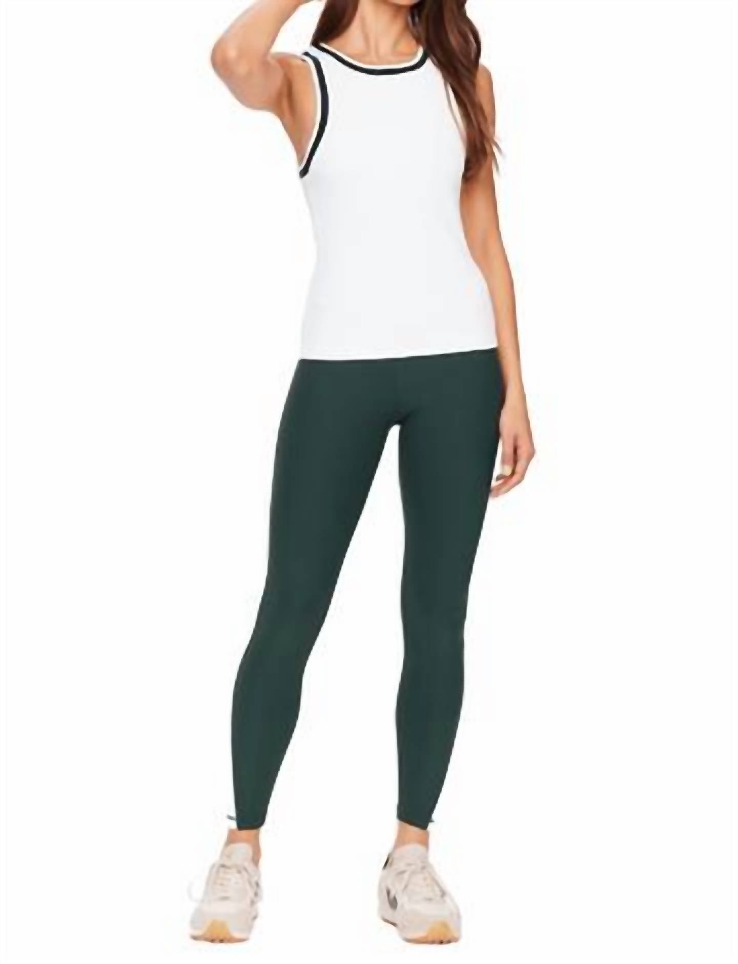 The Upside - Contrast Halter Tank