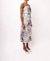 Amylynn - Bluhr Spaghetti Strap Midi Dress