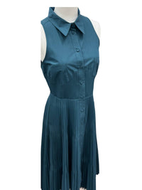 Beatrice .B - Women's Pleated Cotton Poplin Dress