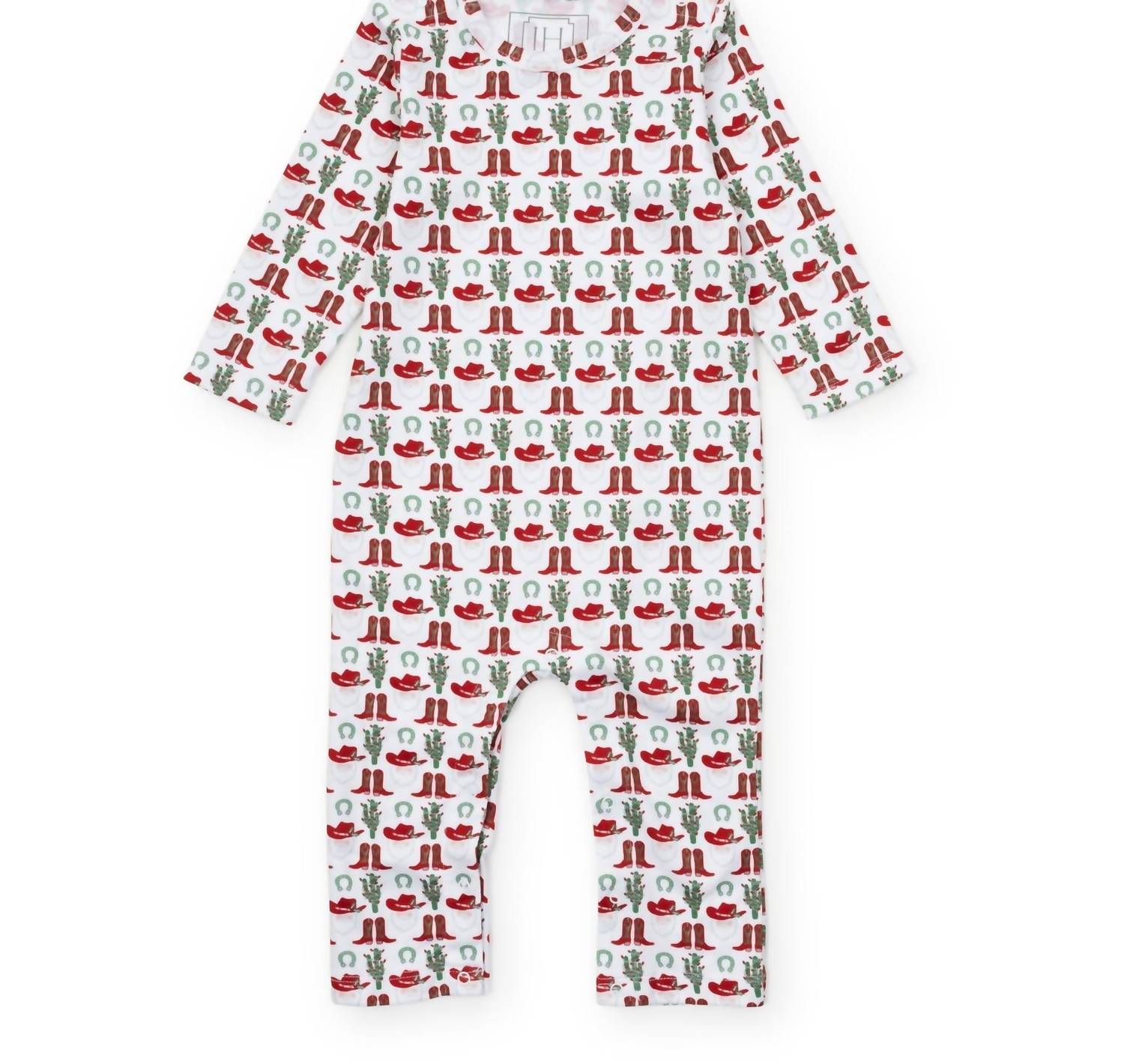 Lila + Hayes - Girl's Thompson Pima Cotton Romper