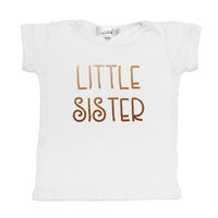 Sweet Wink - Baby Girls Little Sister T-Shirt