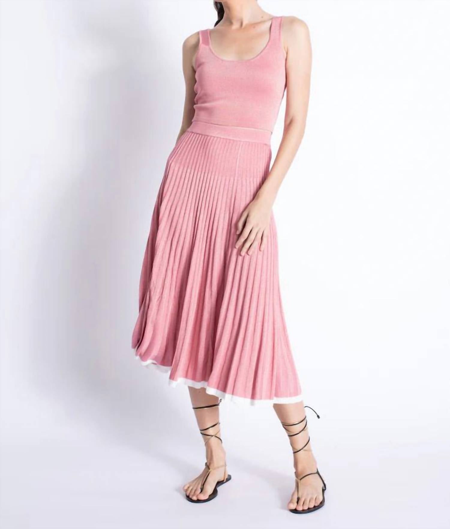 Karina Grimaldi - Primerose Knit Skirt Set