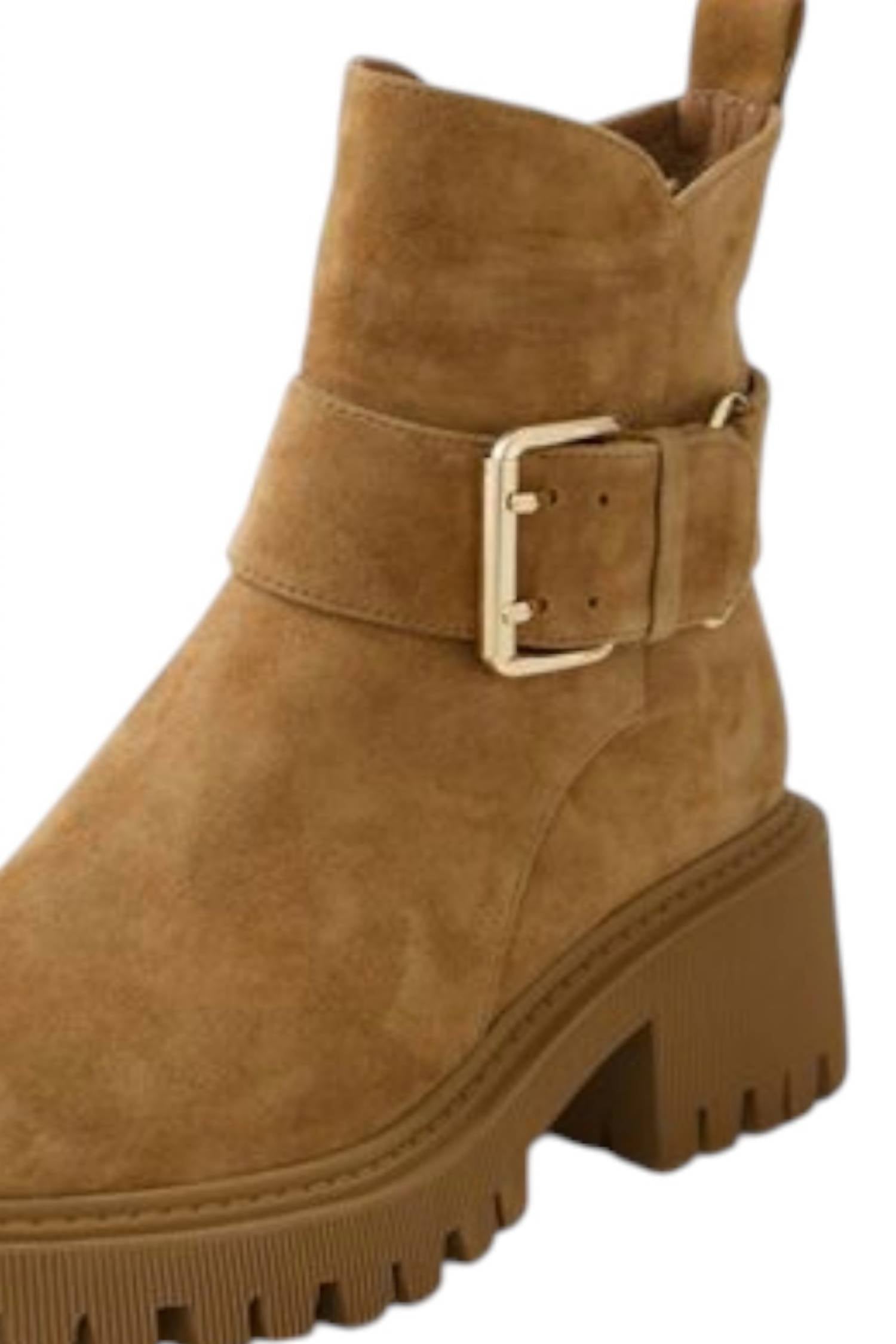 Django & Juliette - Women's Qualtie Heeled Leather Ankle Boot