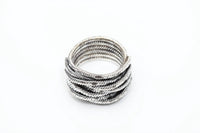 Avenue Chic - Women's Sparkle Wrap Ring