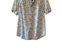 Kennington Blue In The Wind Shirt in the wind shirt in white - men's shirt - detail view