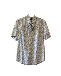 Kennington Blue In The Wind Shirt in the wind shirt in white - men's shirt - alternate view