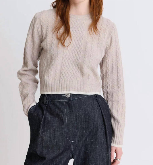 Matthew Bruch - Women's Cable Knit Sweater